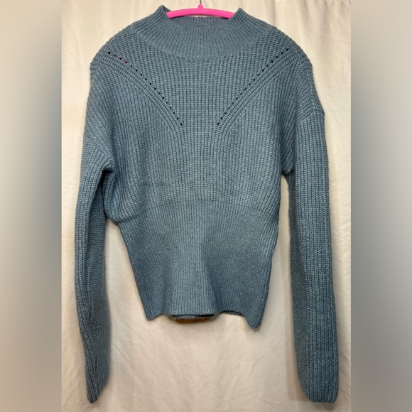Generation K  Blue Women's Turtleneck Sweater Size Large - Picture 1 of 2